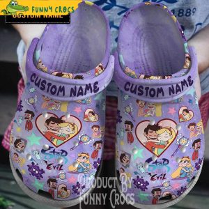 Custom Star Vs The Forces Of Evil Crocs Shoes