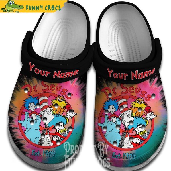 Customized Disney Dr Seuss Crocs