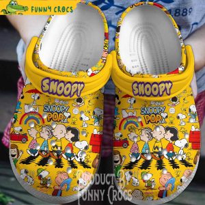 Dream Colors Snoopy Crocs Shoes 1