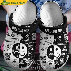 Fall Out Boy Members Crocs Shoes 1