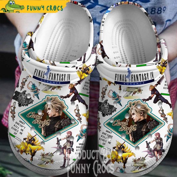 Cloud Strife Final Fantasy Iv Advance Crocs