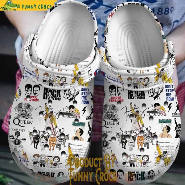 Freddie Mercury Birthday Crocs Shoes