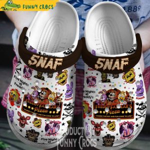 Freddy Fazbear’s Pizza Crocs Clogs