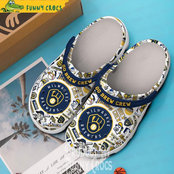 Go Brew Crew Milwaukee Brewers Crocs