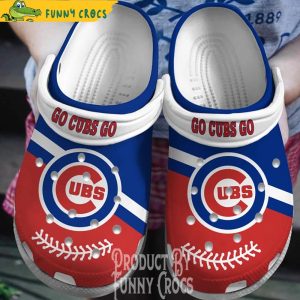 Go Cubs Go Crocs Shoes 1