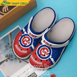 Go Cubs Go Crocs Shoes 2