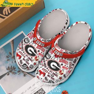 Go Dawgs Georgia Bulldogs Crocs Shoes