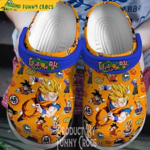 Goku Super Saiyan 2 Dragon Ball Z Crocs 1