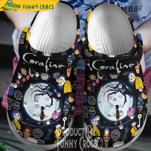 Halloween Coraline Crocs Shoes 1