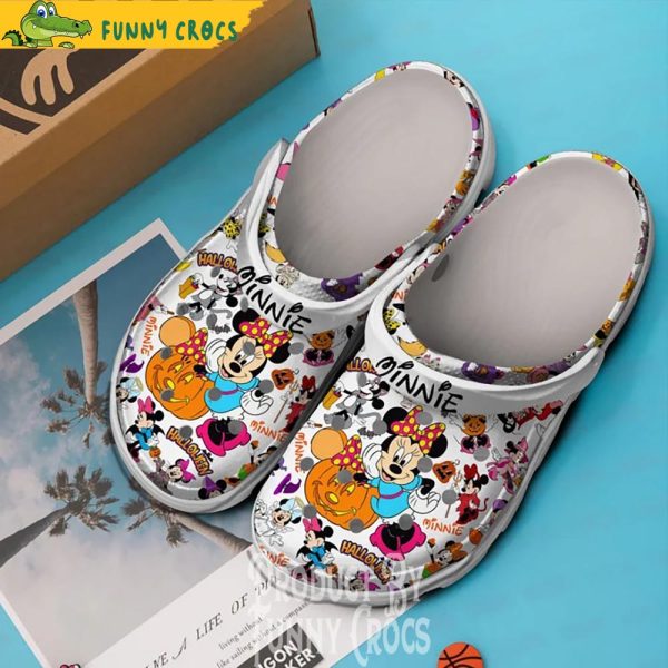 Halloween Minnie Mouse Crocs Crocband