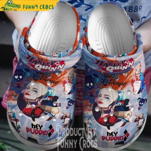 Hey Puddin Harley Quinn Crocs