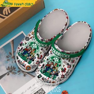 Horror Movies Starbucks Crocs Slippers 2