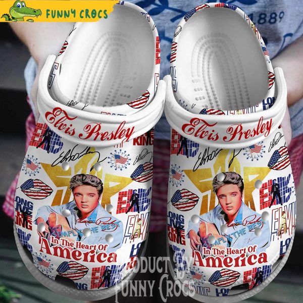 In The Heart Of America Elvis Presley Crocs