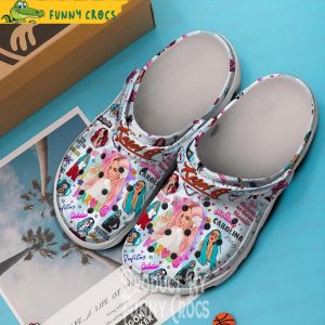 Karol G Pink Hair Crocs Shoes