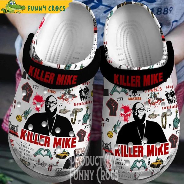 Killer Mike Rapper Crocs Shoes