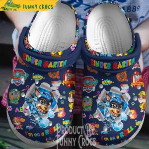 Kindergarten Paw Patrol Cartoon Crocs Shoes