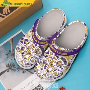 Lsu Geaux Tigers Crocs Shoes