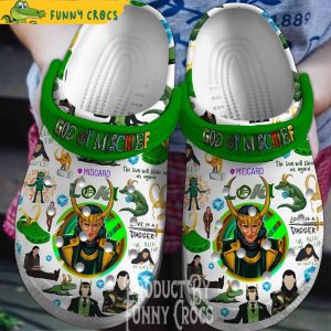 Loki God Of Mischief Movie Crocs Clogs