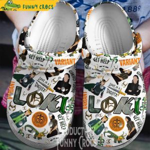 Loki Love Is Daggers Marvel Crocs Shoes 2