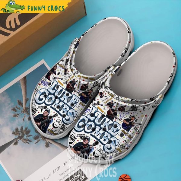 Luke Combs Beautiful Crazy Crocs Clogs