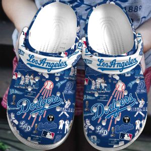 MLB Los Angeles Dodgers Crocs Shoes 1