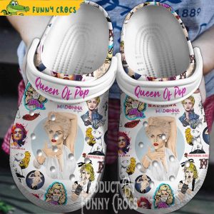 Madonna Queen Of Pop Crocs Slippers 2