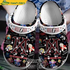 Madonna The Celebration Tour Crocs Clogs 1