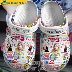 Meghan Trainor Made You Look Music Crocs Shoes 2