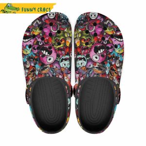 Monster Graffiti Crocs Shoes 1