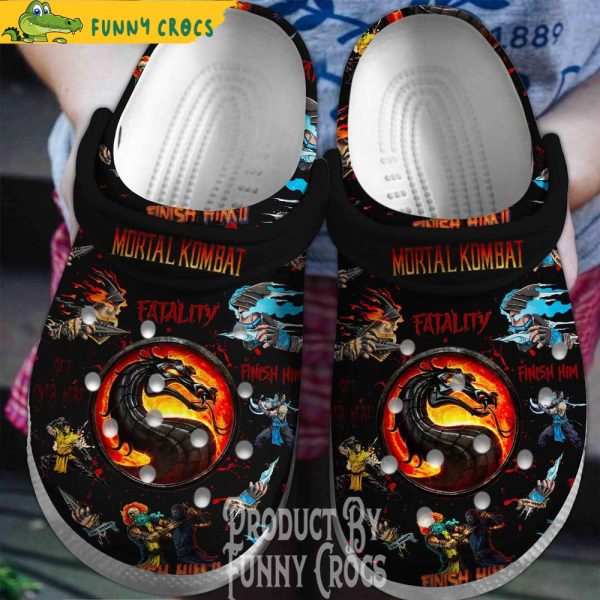 Mortal Kombat New Game 2023 Crocs Shoes