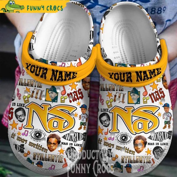 Nas Stillmatic Music Crocs