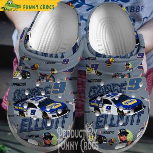 Nascar News Chase Elliott Crocs Shoes