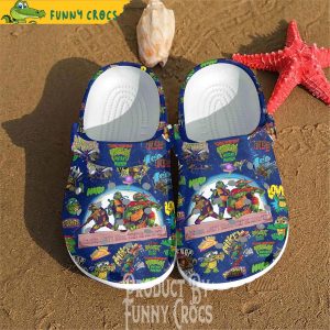 New Teenage Mutant Ninja Turtles Cartoon Crocs Shoes 1