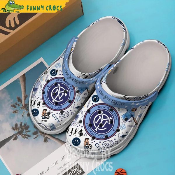 New York City FC Crocs Slippers