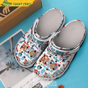 Personalized Dr Seuss Day Crocs Shoes 2