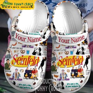 Personalized Seinfeld Crocs 1