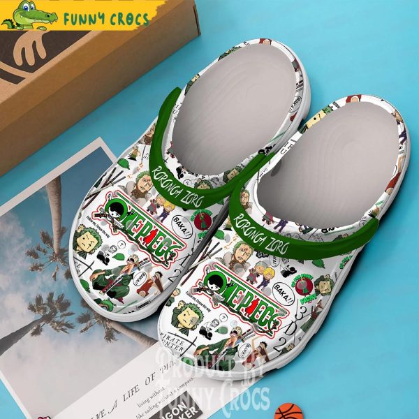 Roronoa Zoro One Piece Crocs Crocband