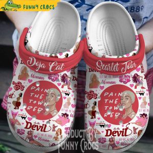 Scarlet Tour Doja Cat Crocs Shoes 1