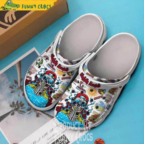 Slightly Stoopid Skull Music Crocs