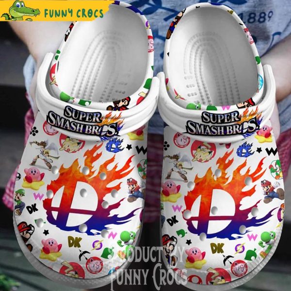 Supersmash Bros Gamer Crocs