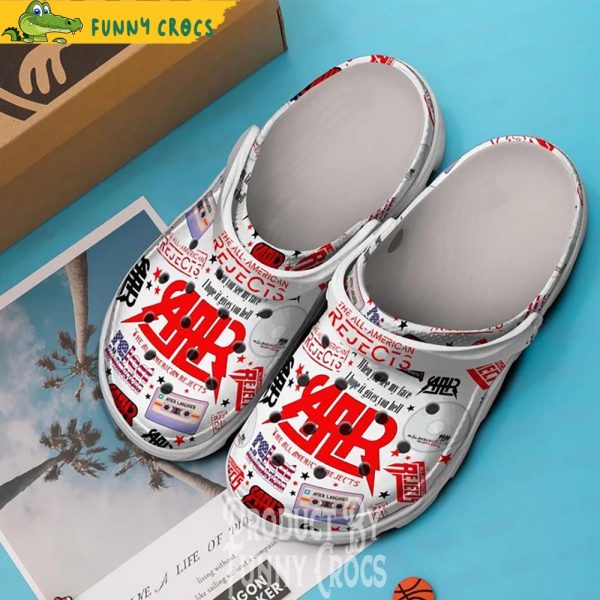 The All American Rejects Music Crocs Shoes