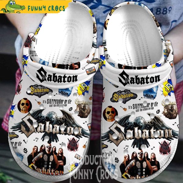 The Last Stand Sabaton Crocs Shoes