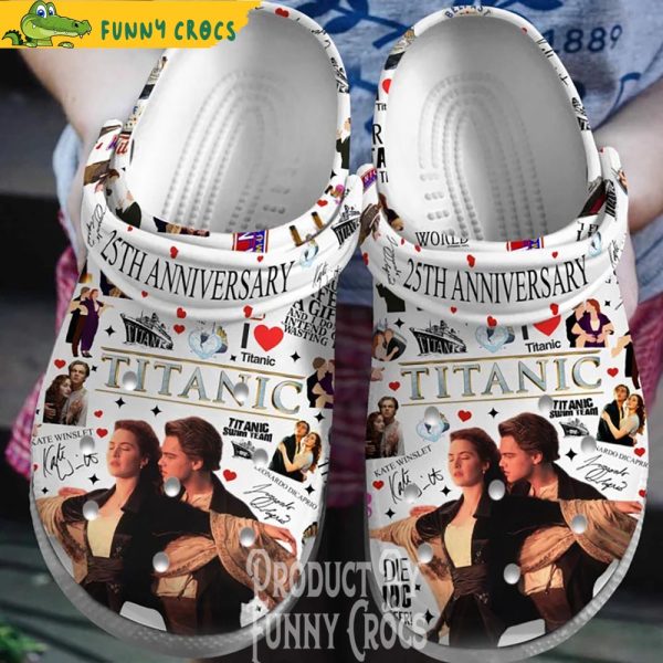 Titanic 25th Anniversary Crocs Shoes