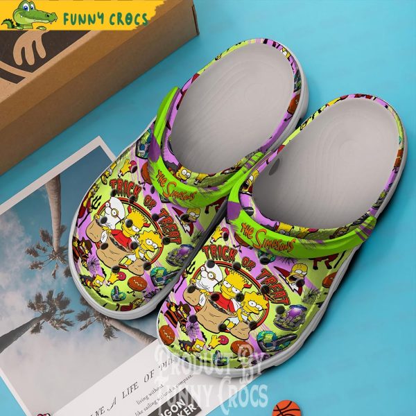 Trick Or Treat The Simpson Crocs