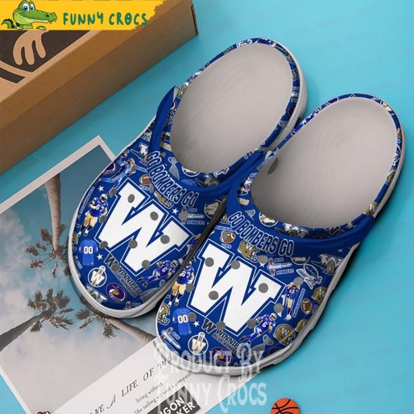 Winnipeg Blue Bombers News Crocs Shoes