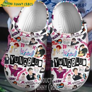 Yungblud Weird Crocs Shoes 2