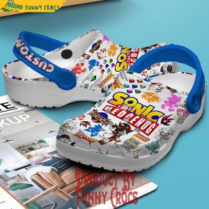 Custom Sonic The Hedgehog Crocs