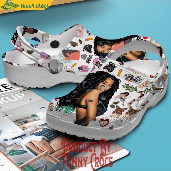 3D Sza Crocs Shoes