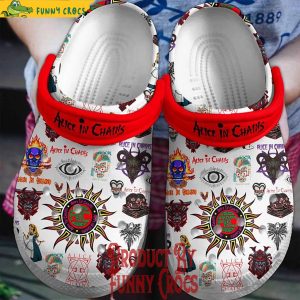 Alice In Chains Crocs Shoes