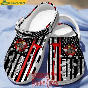 American Firefighter Crocs Clogs Shoes 2